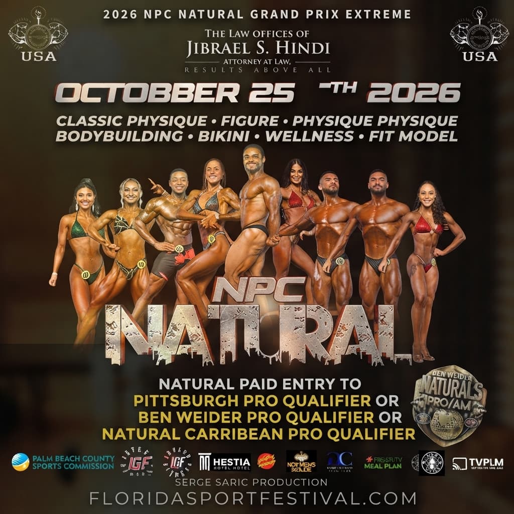 2026 NPC Natural Grand Prix Extreme flyer